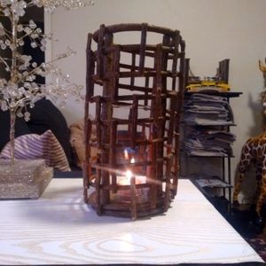 Vintage Handmade Candle Holder